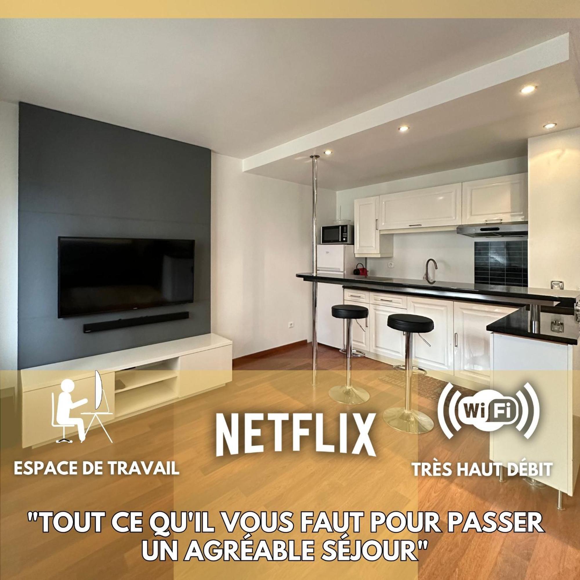 L'Athos - Appartement Equipe - Entre Paris Et Versailles - Haut Debit Garches 외부 사진